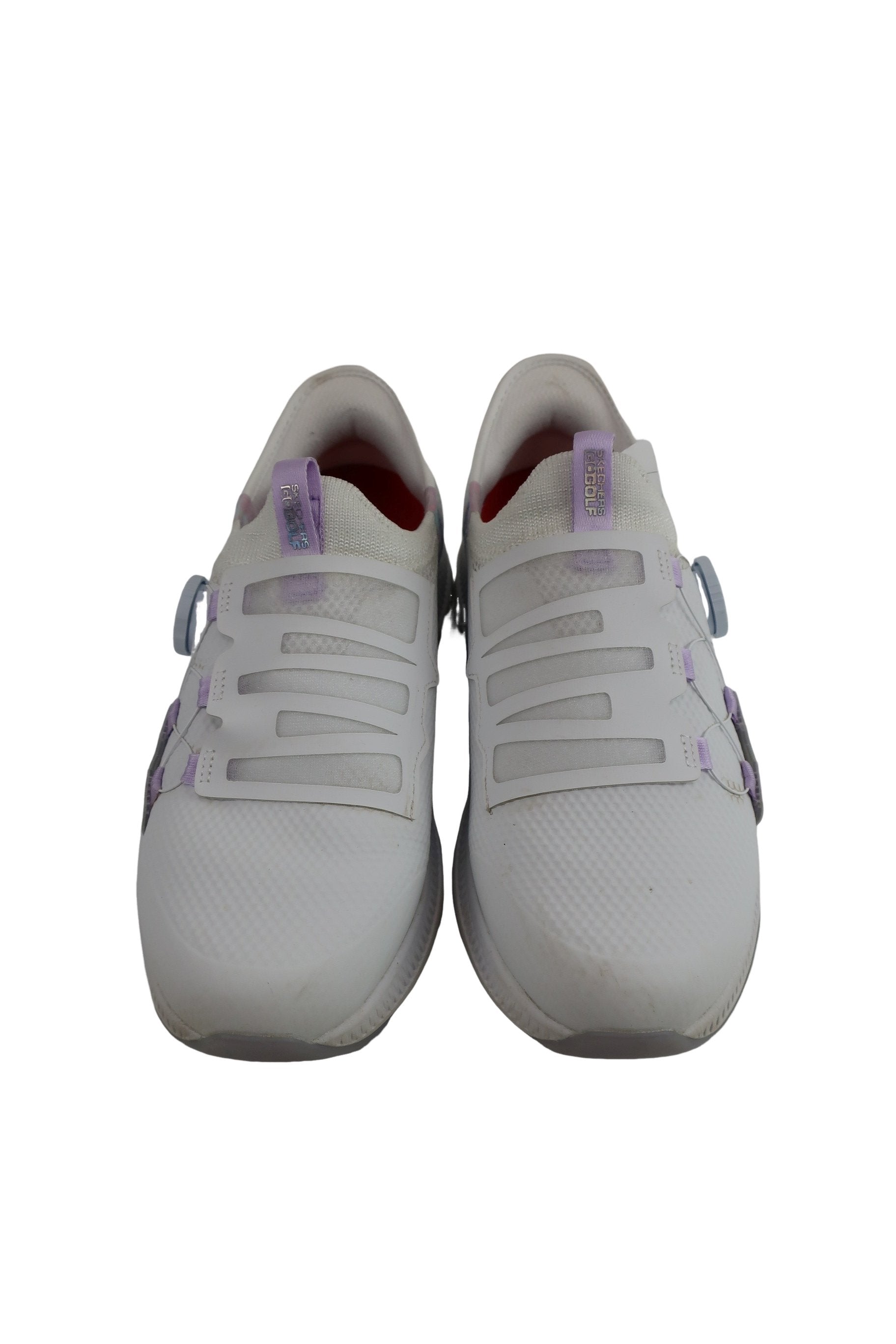 SKECHERS GO GOLF(スケッチャーズ ゴーゴルフ) ダイヤル式スパイクレスゴルフシューズ 白 レディース 23.5cm SN123062 B-3