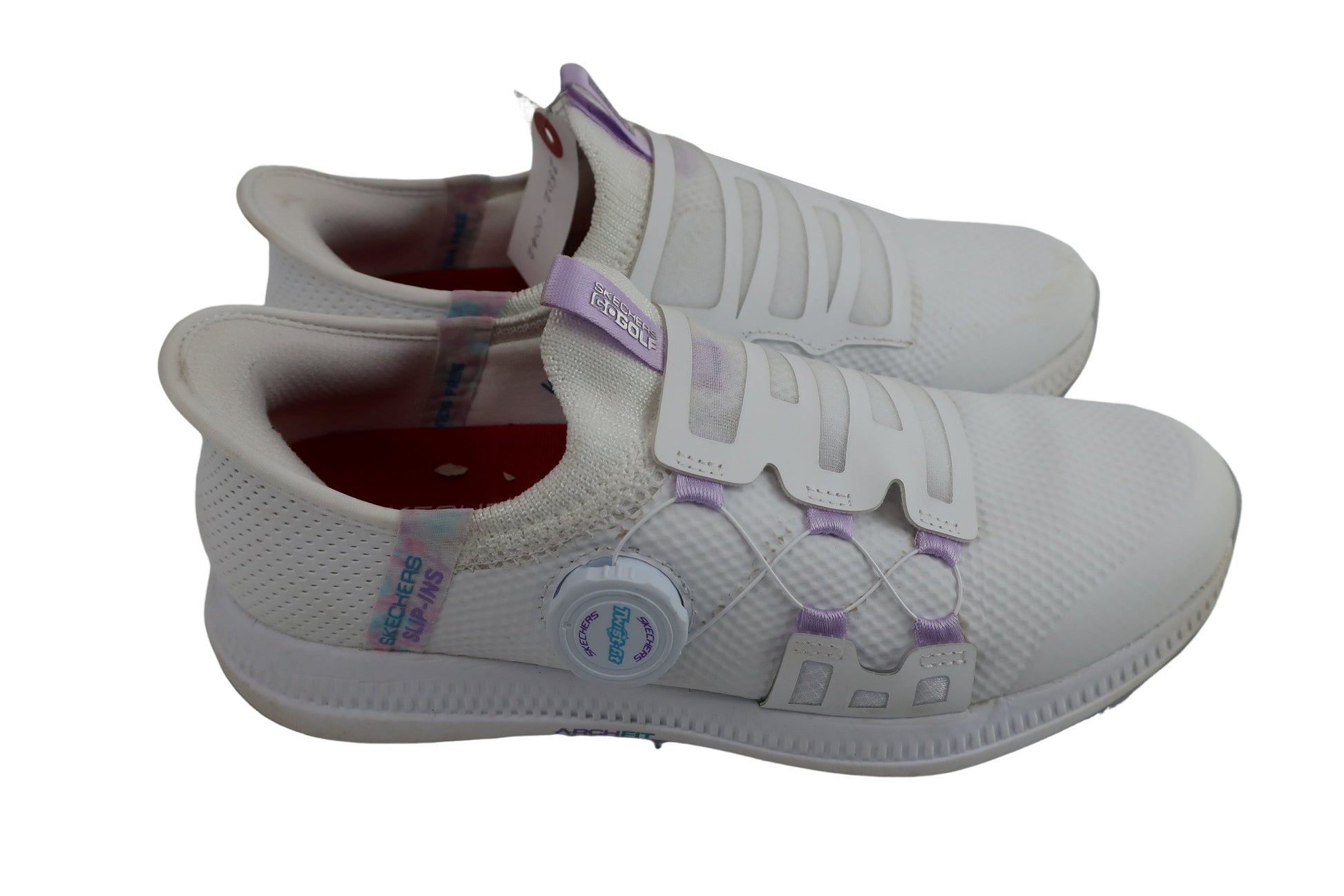 SKECHERS GO GOLF(スケッチャーズ ゴーゴルフ) ダイヤル式スパイクレスゴルフシューズ 白 レディース 23.5cm SN123062 B-4