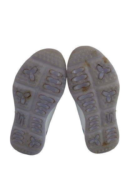 SKECHERS GO GOLF(スケッチャーズ ゴーゴルフ) ダイヤル式スパイクレスゴルフシューズ 白 レディース 23.5cm SN123062 B-8