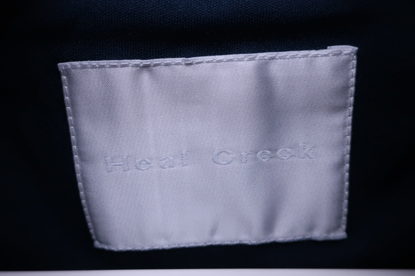 Heal Creek(ヒールクリーク) 半袖キルティングジャケット 黒 レディース 40 B-3