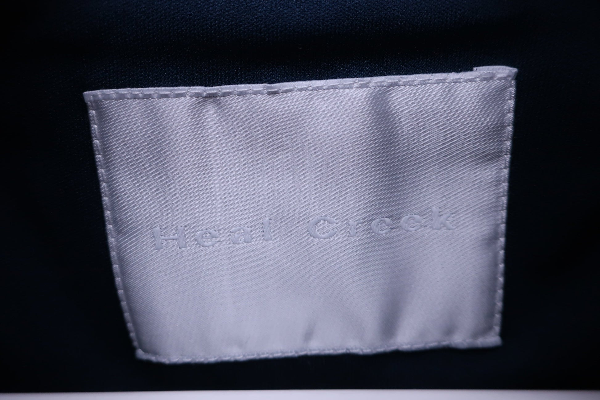 Heal Creek(ヒールクリーク) 半袖キルティングジャケット 黒 レディース 40 B-3
