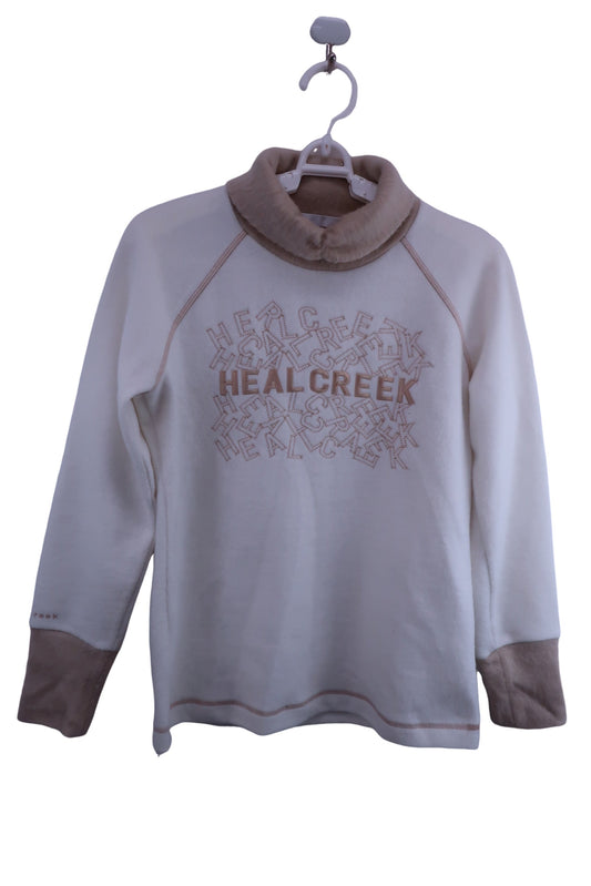 Heal Creek(ヒールクリーク) ハイネックシャツ 白クリーム色 レディース 40 B-1