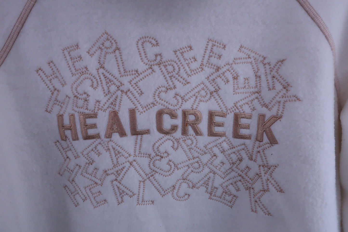 Heal Creek(ヒールクリーク) ハイネックシャツ 白クリーム色 レディース 40 B-2