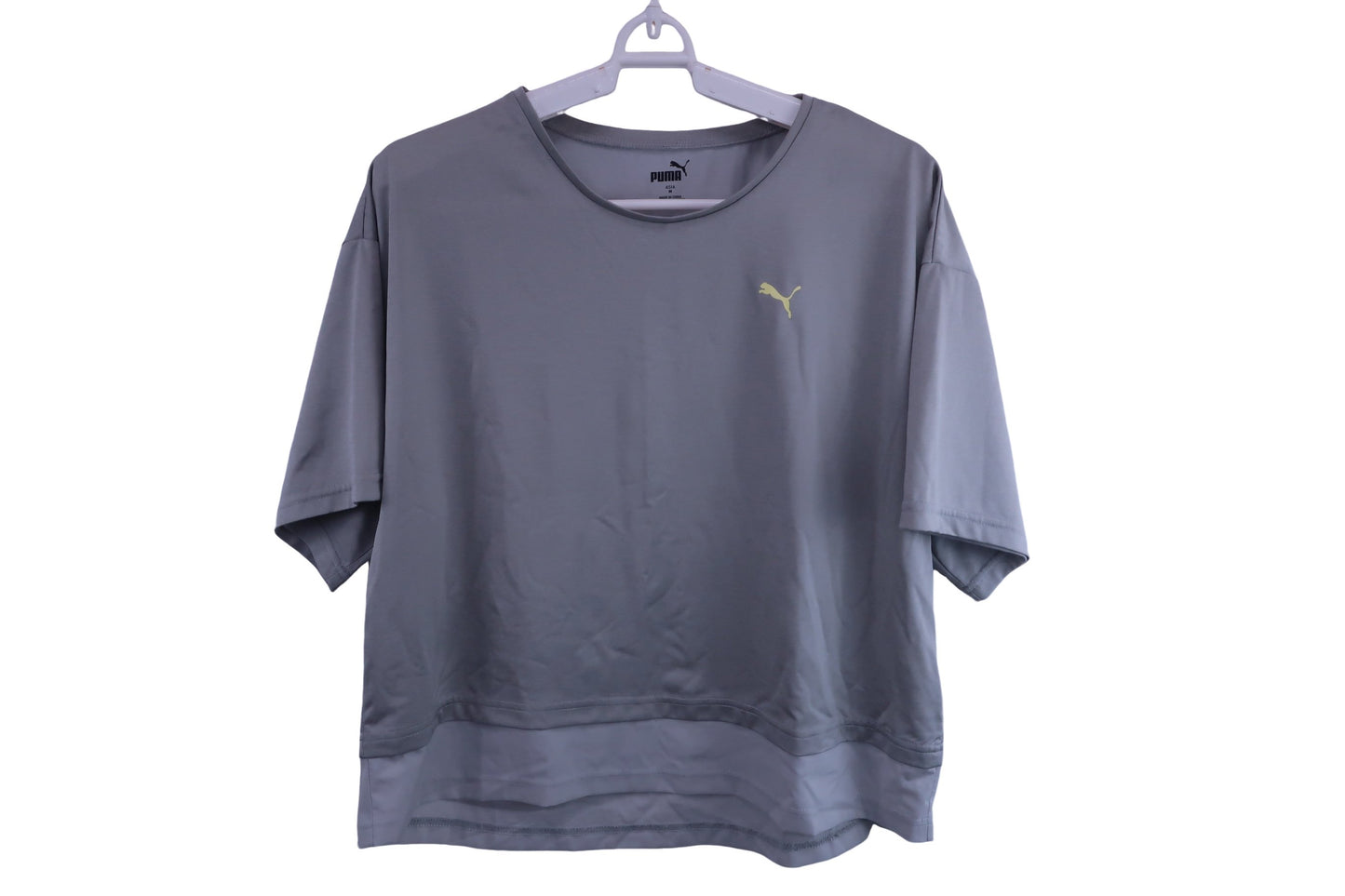 PUMA GOLF(プーマゴルフ) 半袖アンダーシャツ グレー レディース M A-1