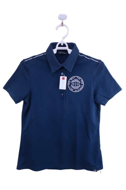 adidas(アディダス) ポロシャツ ネイビー レディース M B-1
