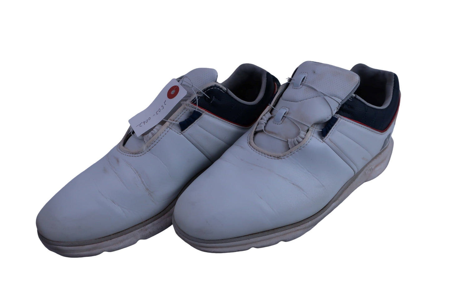 FOOTJOY(フットジョイ) ダイヤル式スパイクレスゴルフシューズ 白 メンズ 26.5cm 53086J B-1