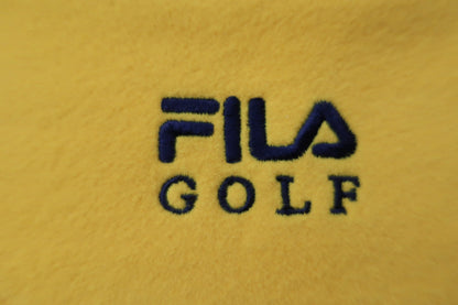 FILA GOLF(フィラゴルフ) ハイネックシャツ 黄色 メンズ L N-6