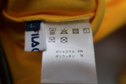 FILA GOLF(フィラゴルフ) ハイネックシャツ 黄色 メンズ L N-7