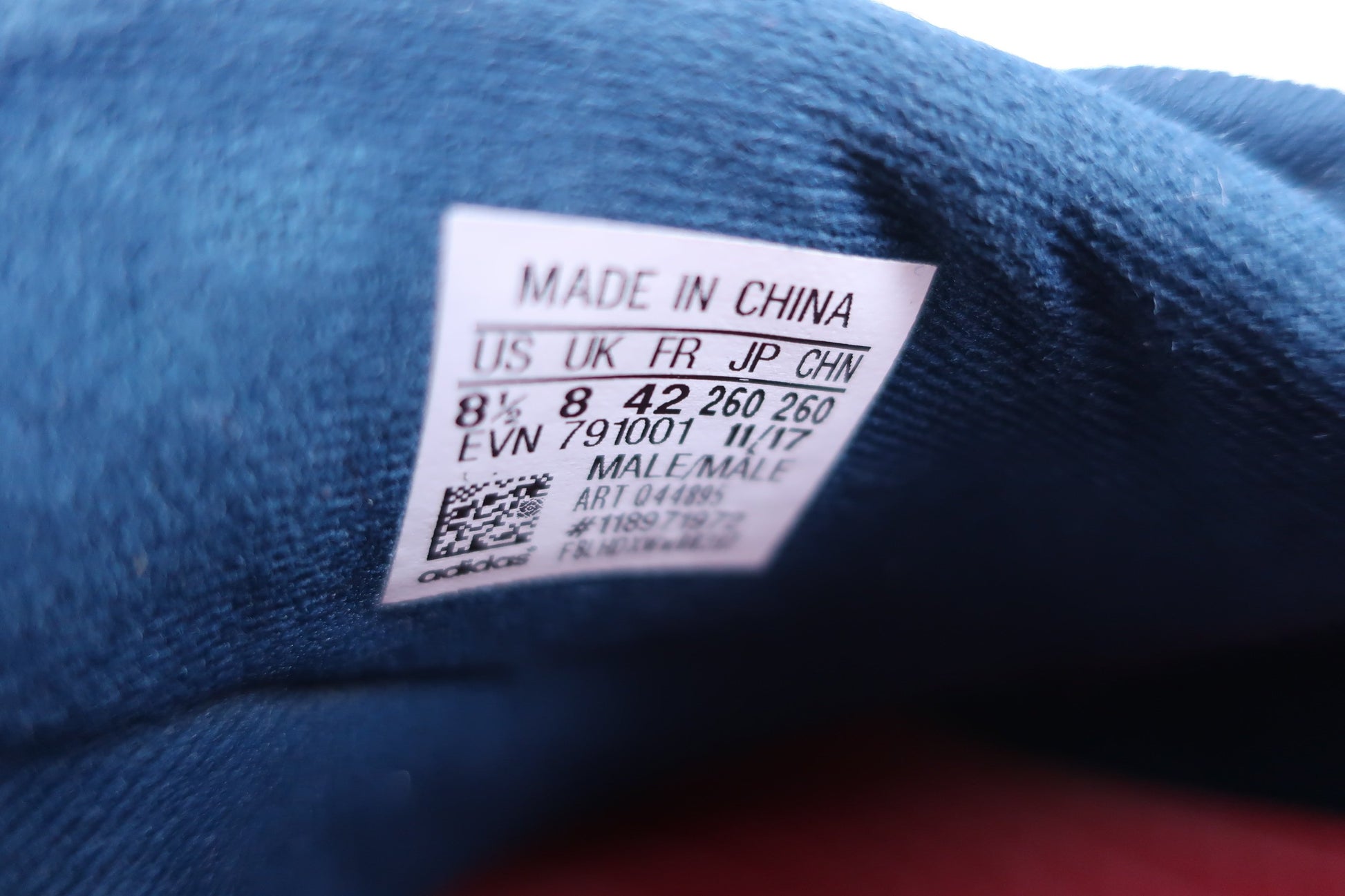 adidas(アディダス) ダイヤル式ゴルフシューズ 白ネイビー メンズ 26.0cm EVN791001 B-7