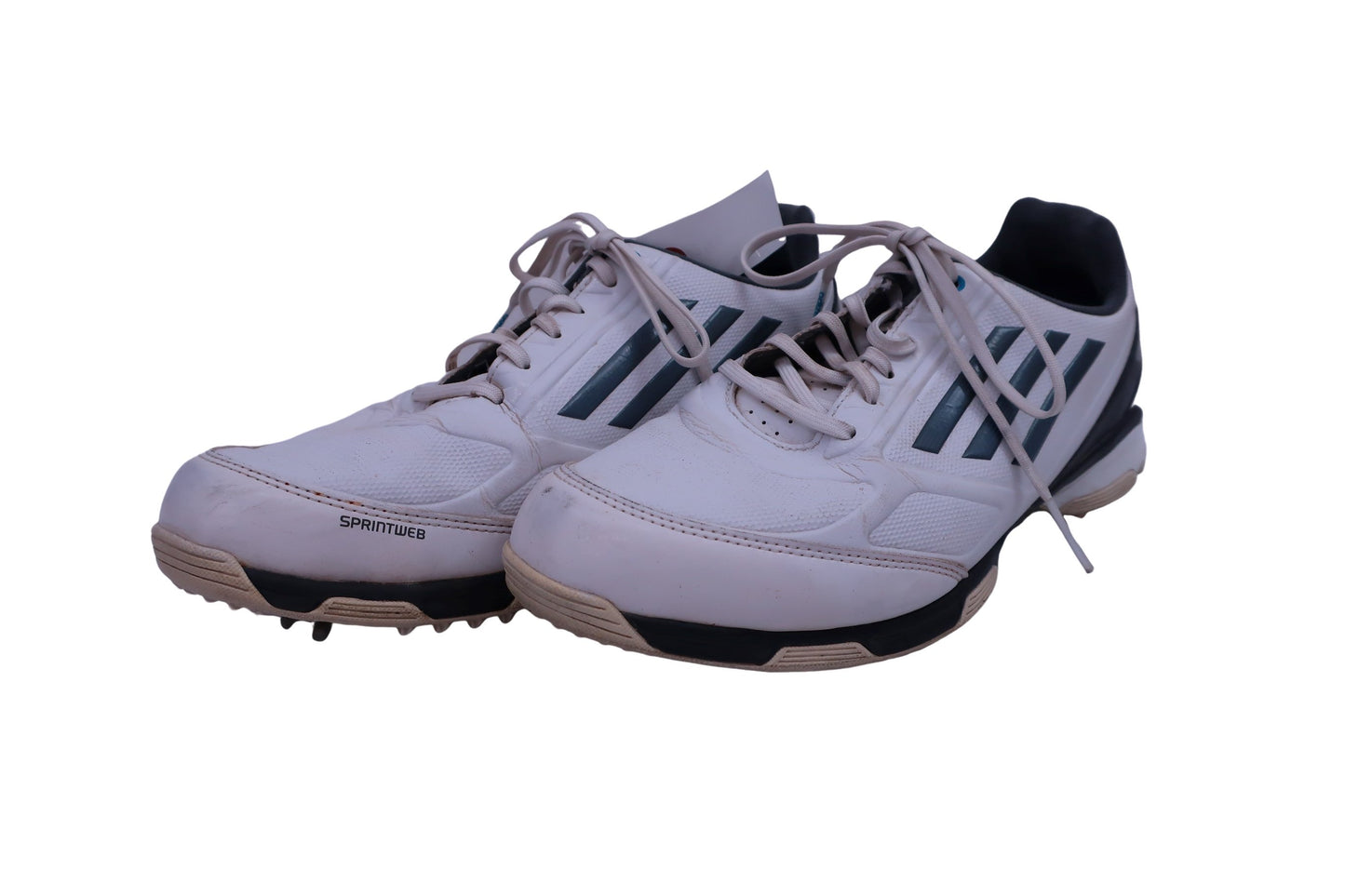 adidas(アディダス) ダイヤル式ゴルフシューズ 白グレー メンズ 26.0cm EMG004002 B-1