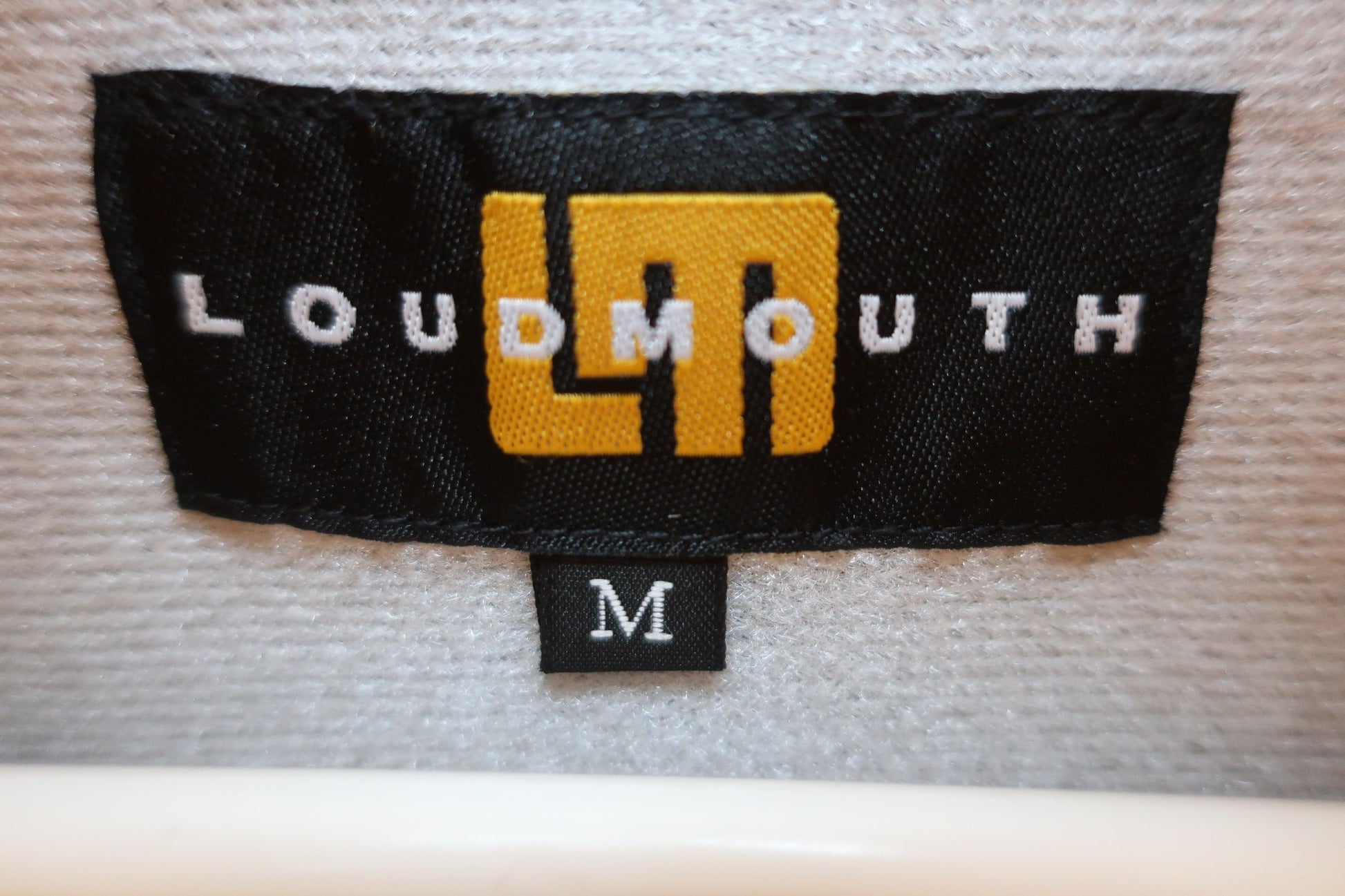 LOUDMOUTH(ラウドマウス) ニットブルゾン 黄色 メンズ M TA771701 A-4