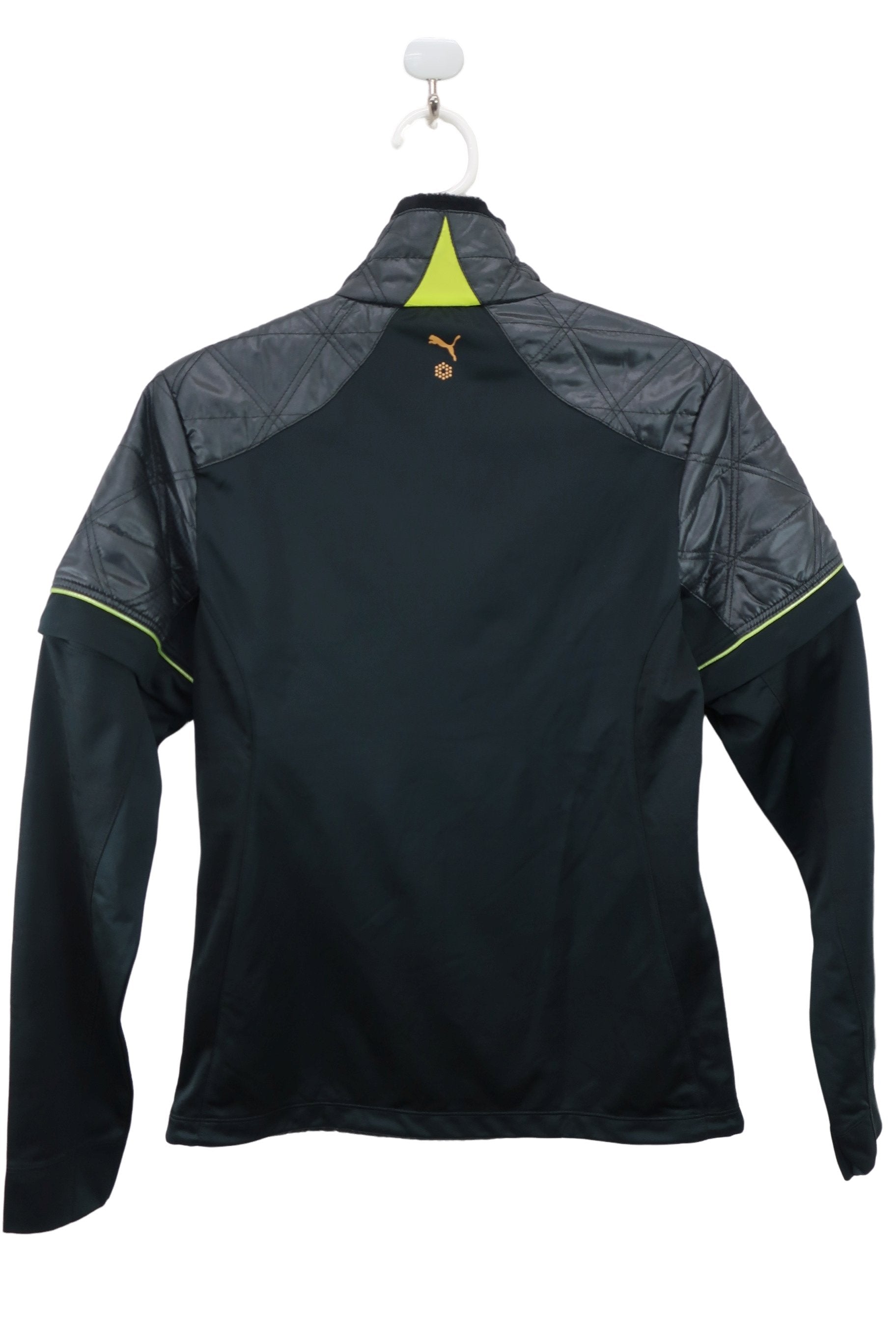 PUMA GOLF(プーマゴルフ) 長袖ハーフジップシャツ 黒 レディース L A-4