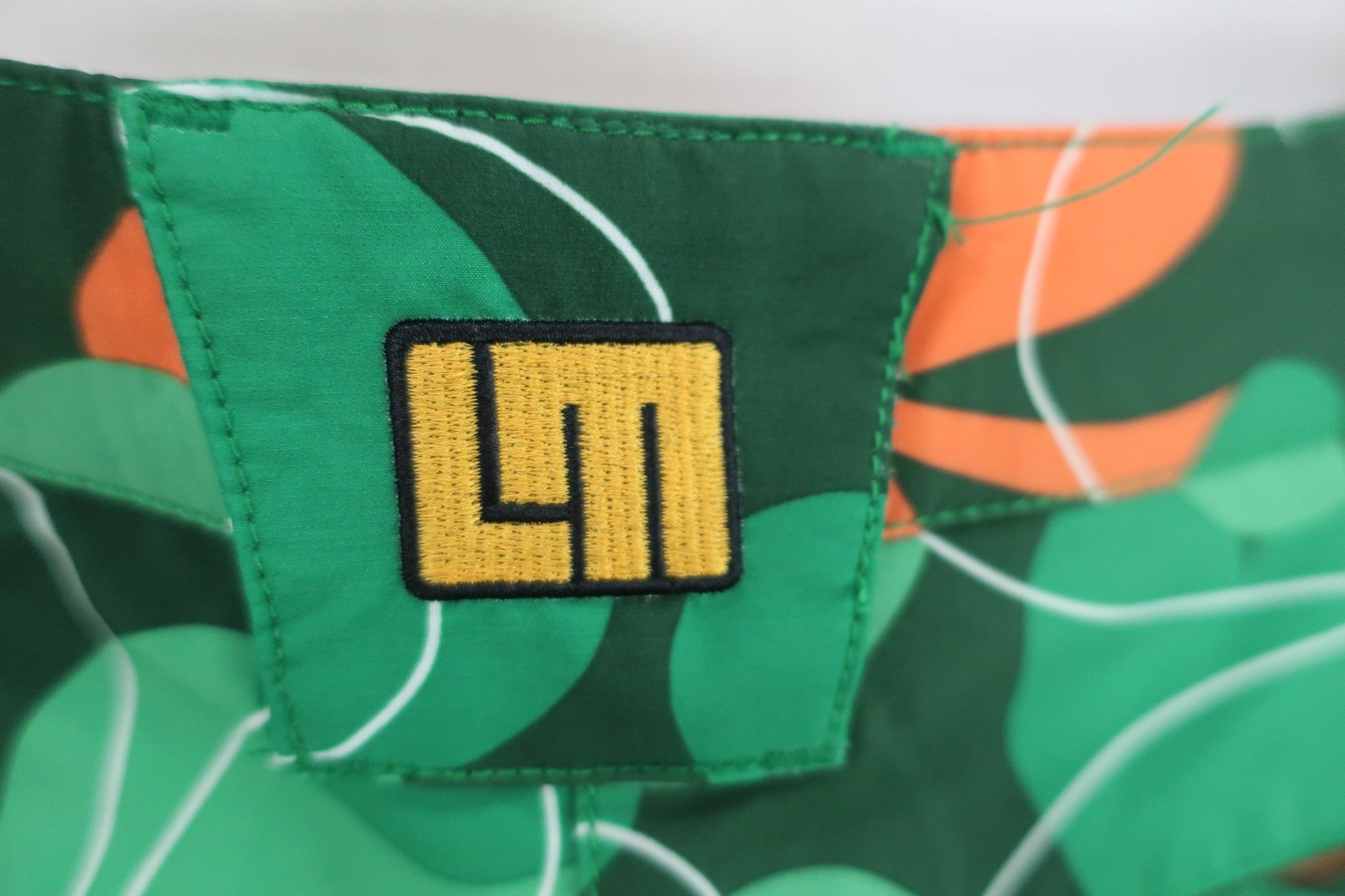 LOUDMOUTH(ラウドマウス) ハーフパンツ 緑総柄 メンズ M B-5