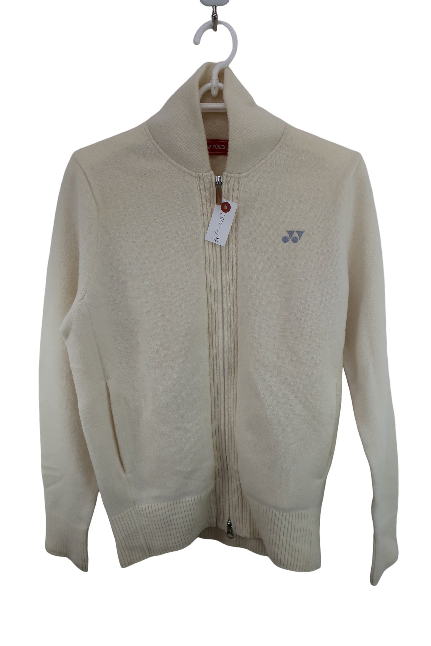 YONEX(ヨネックス) フルジップセーター クリーム色 レディース A-1