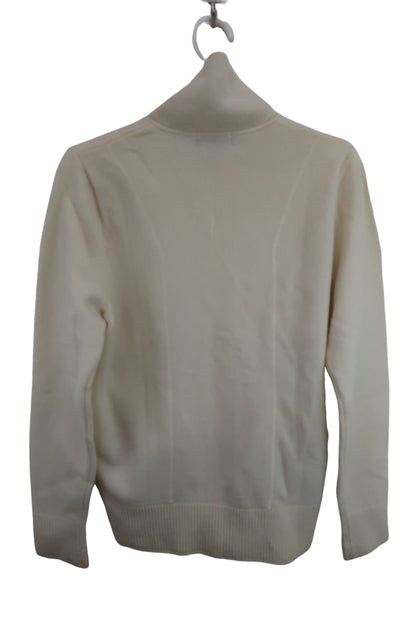 YONEX(ヨネックス) フルジップセーター クリーム色 レディース A-4