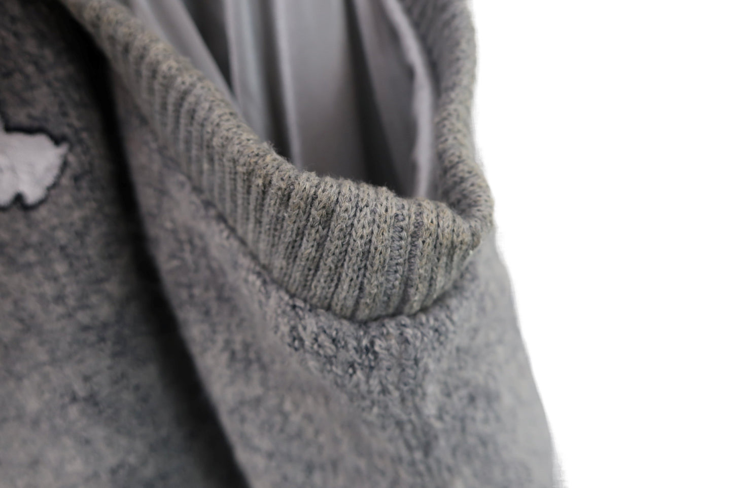 Black & White(ブラック&ホワイト) ニットベスト グレー レディース A-4