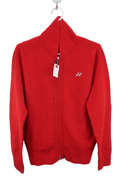 YONEX(ヨネックス) フルジップセーター 赤 レディース A-1