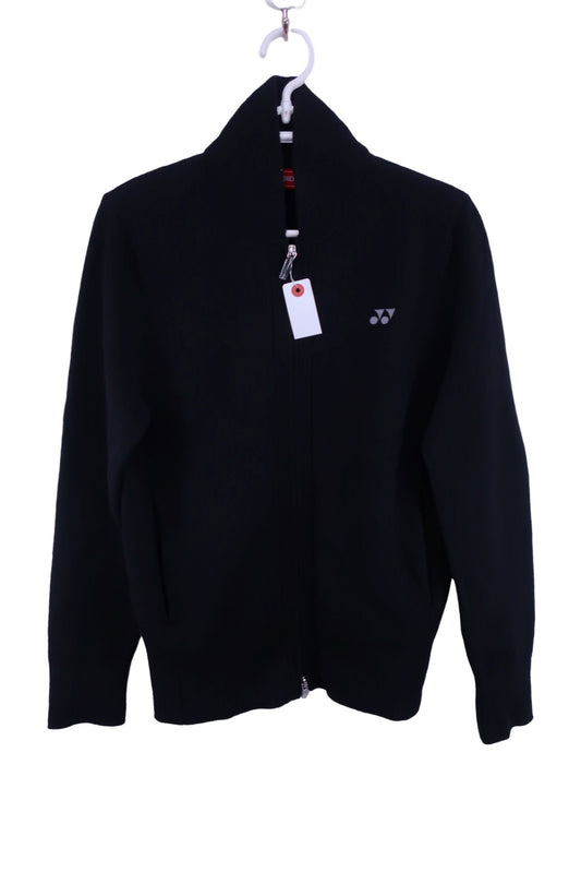 YONEX(ヨネックス) フルジップセーター 黒 レディース A-1