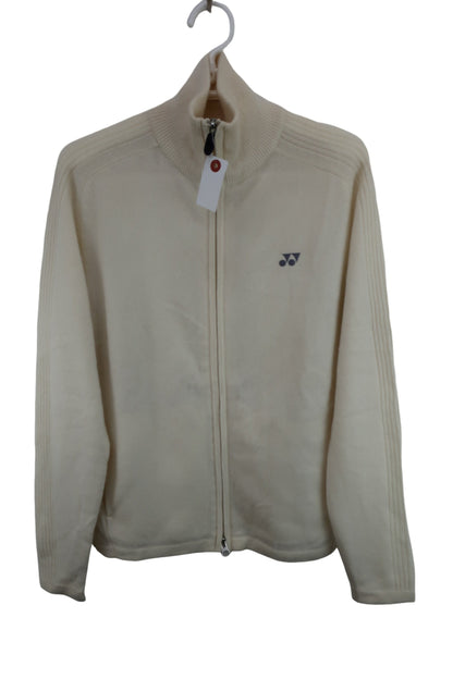 YONEX(ヨネックス) フルジップセーター 白 レディース S A-1