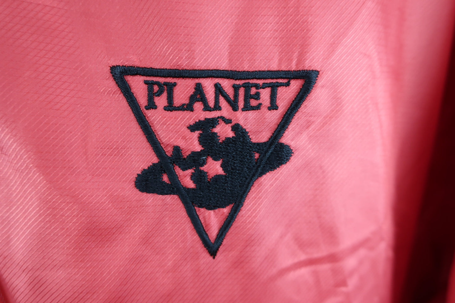 Planet Golf(プラネットゴルフ) ハーフジップスニード 赤 メンズ A-2