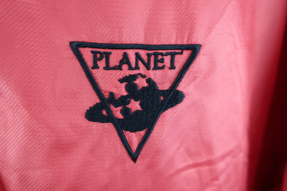 Planet Golf(プラネットゴルフ) ハーフジップスニード 赤 メンズ A-2