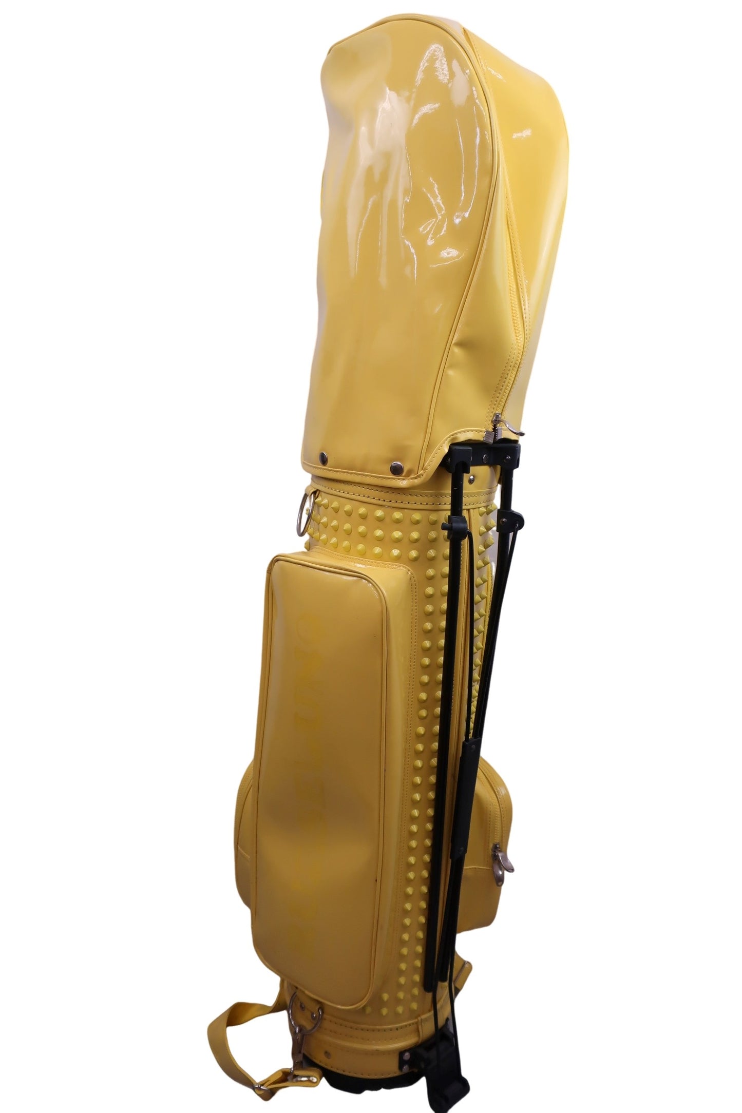 RUSSELUNO(ラッセルノ) スタンド式スタッズキャディバッグ イエロー 6口 B-6