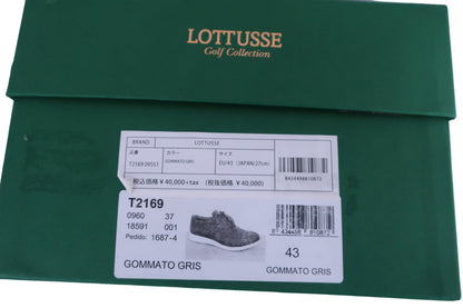 LOTTUSSE スパイクレスゴルフシューズ ベージュ メンズ 43(27cm相当) T2169 A-2