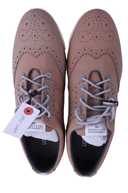 LOTTUSSE スパイクレスゴルフシューズ ベージュ メンズ 43(27cm相当) T2169 A-3