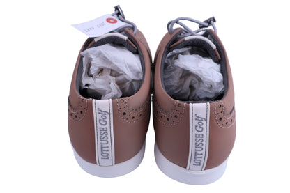 LOTTUSSE スパイクレスゴルフシューズ ベージュ メンズ 43(27cm相当) T2169 A-4