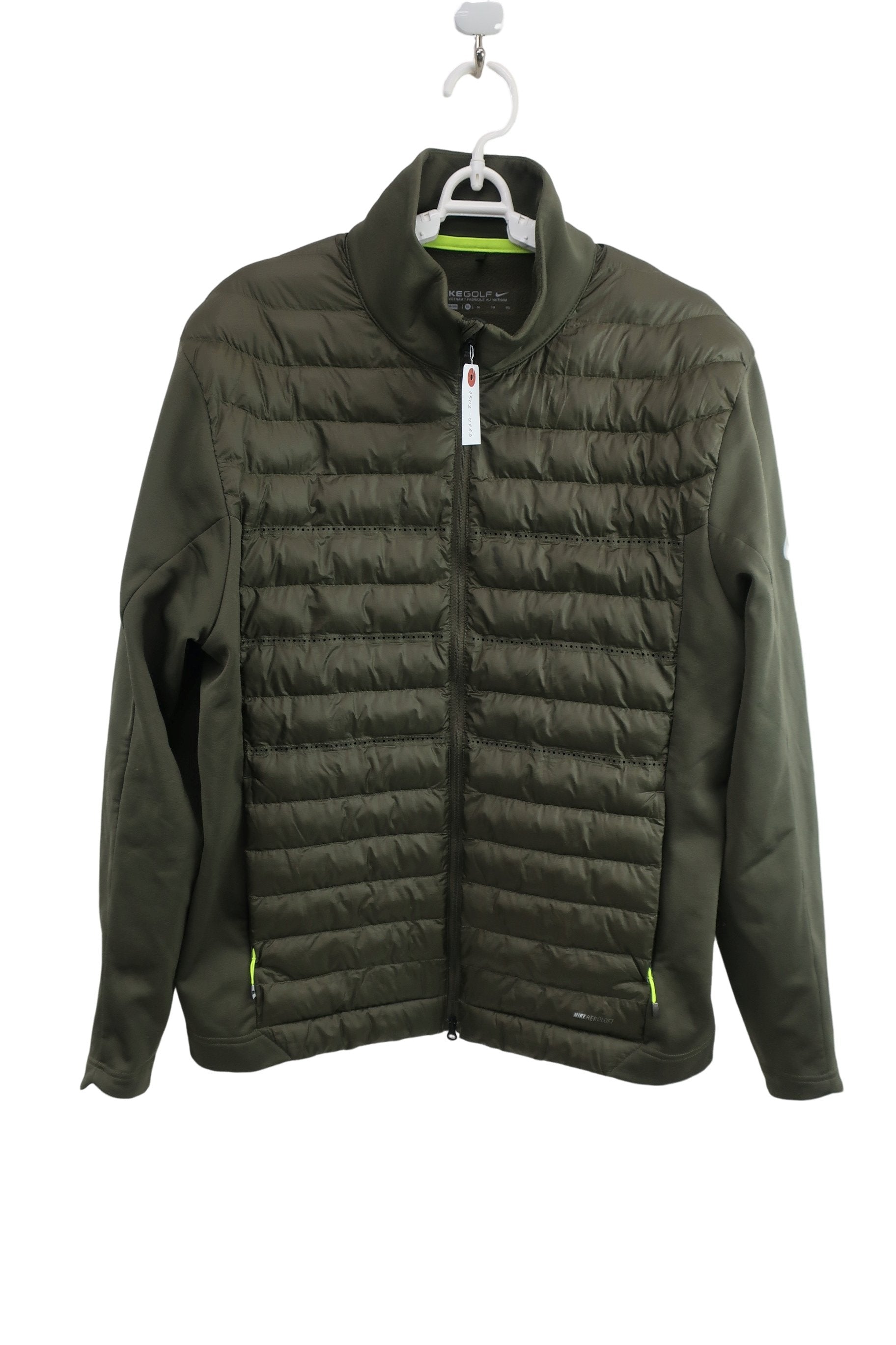 NIKE GOLF(ナイキゴルフ) 中綿ジャケット カーキ メンズ XL A-1