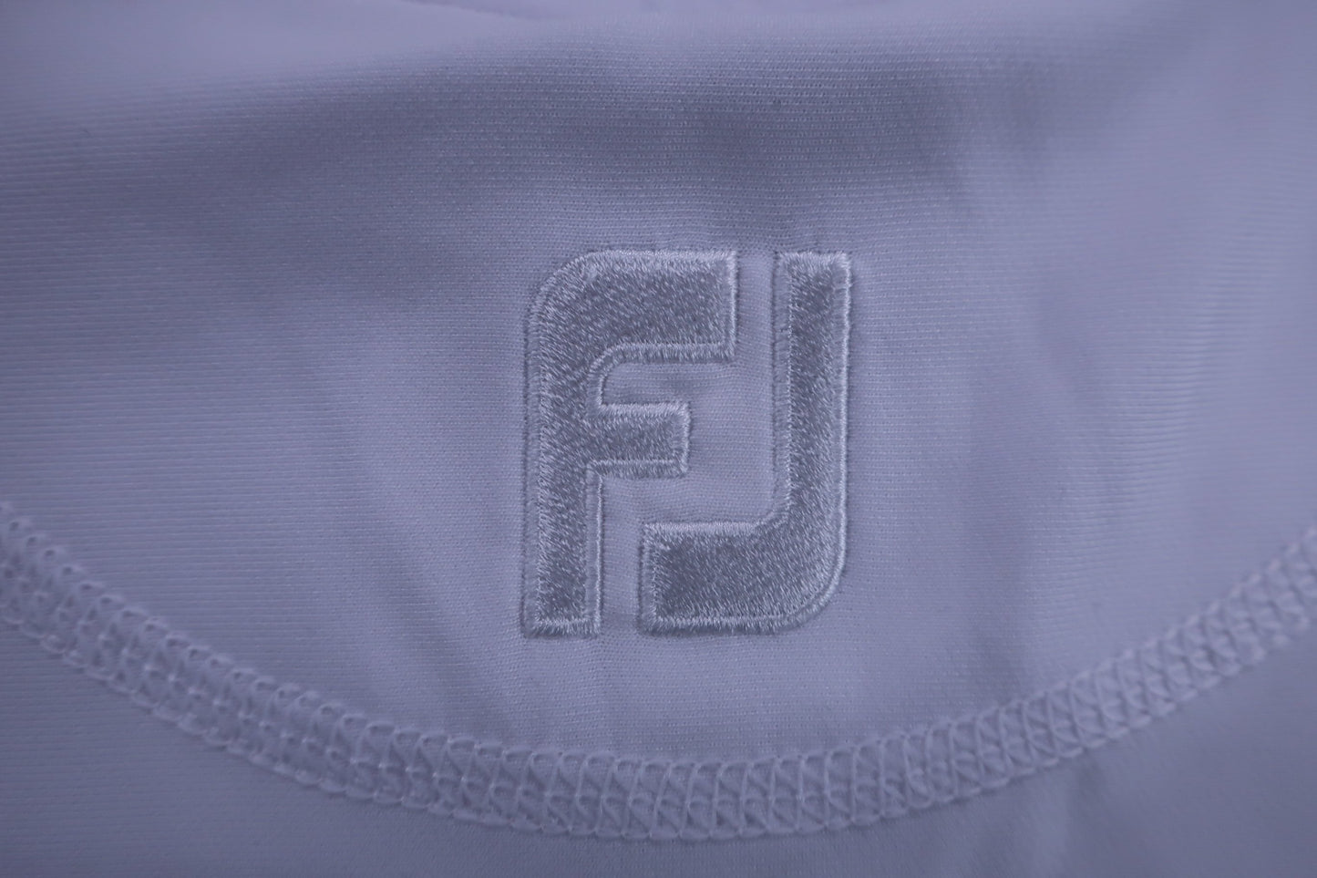 FOOTJOY(フットジョイ) 長袖モックネックシャツ 白 メンズ S N-6
