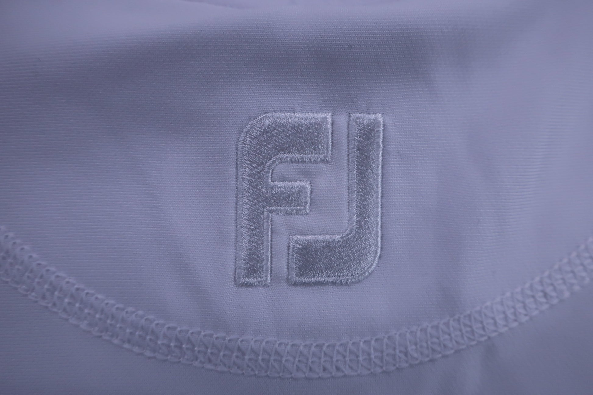 FOOTJOY(フットジョイ) 長袖モックネックシャツ 白 メンズ S N-6