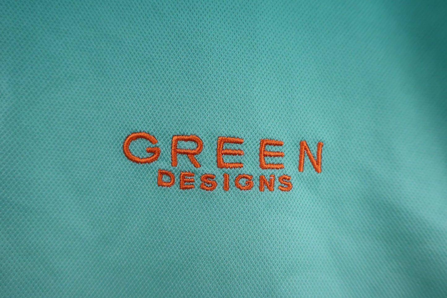 GREEN DESIGNS(グリーンデザインズ) ポロシャツ 緑グラデーション メンズ L A-2