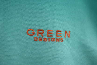 GREEN DESIGNS(グリーンデザインズ) ポロシャツ 緑グラデーション メンズ L A-2