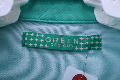 GREEN DESIGNS(グリーンデザインズ) ポロシャツ 緑グラデーション メンズ L A-3