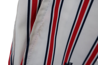 New Balance golf(ニューバランスゴルフ) ハーフパンツ 白赤ネイビーストライプ メンズ 5 012-7132008 B-2