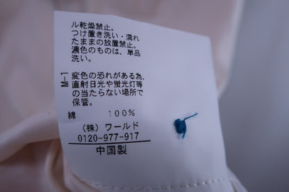 TAKEO KIKUCHI ポロシャツ 白襟チェック柄 メンズ 3L N-5