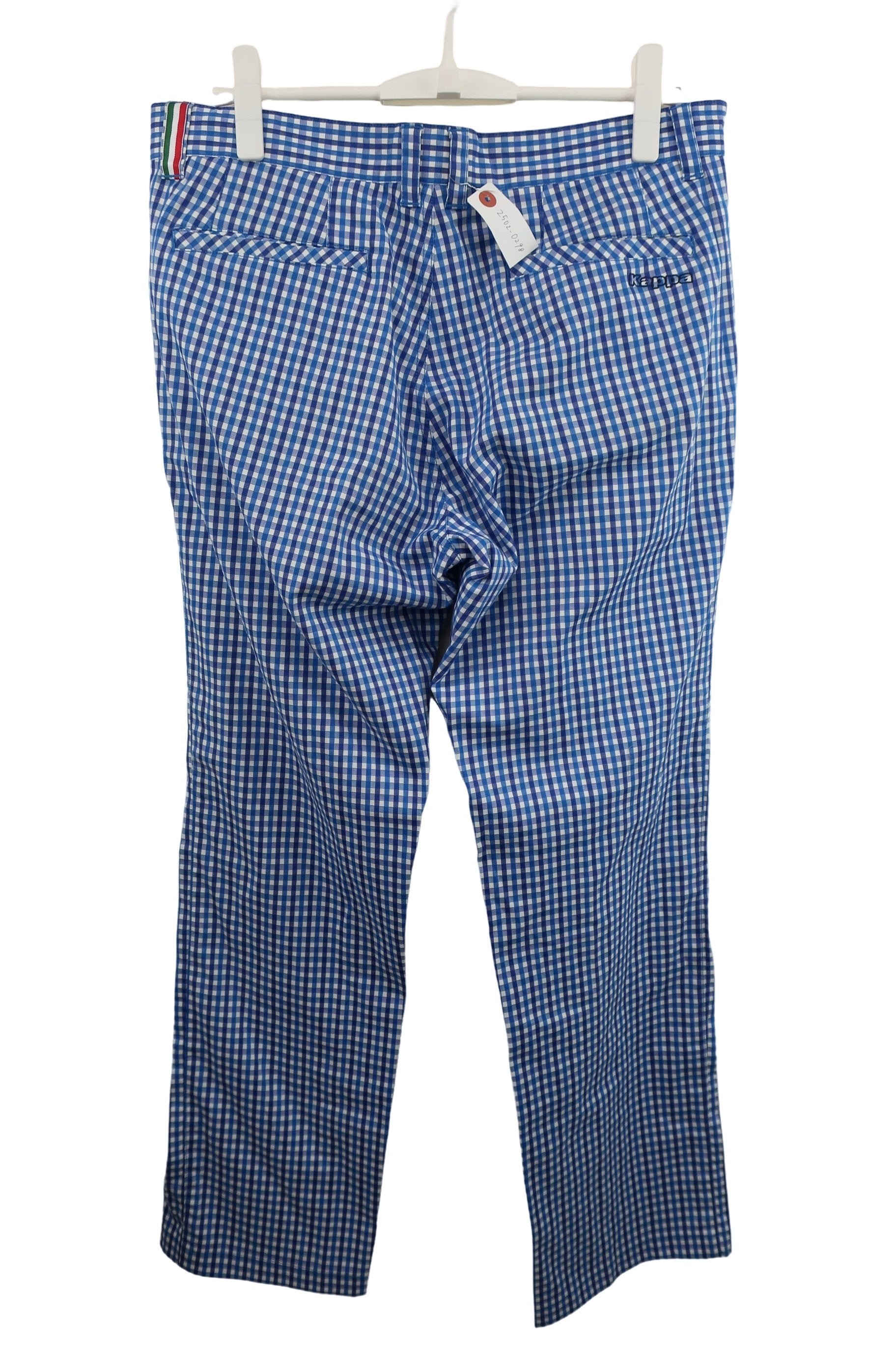 Kappa(カッパ) パンツ 青チェック メンズ 85 B-3