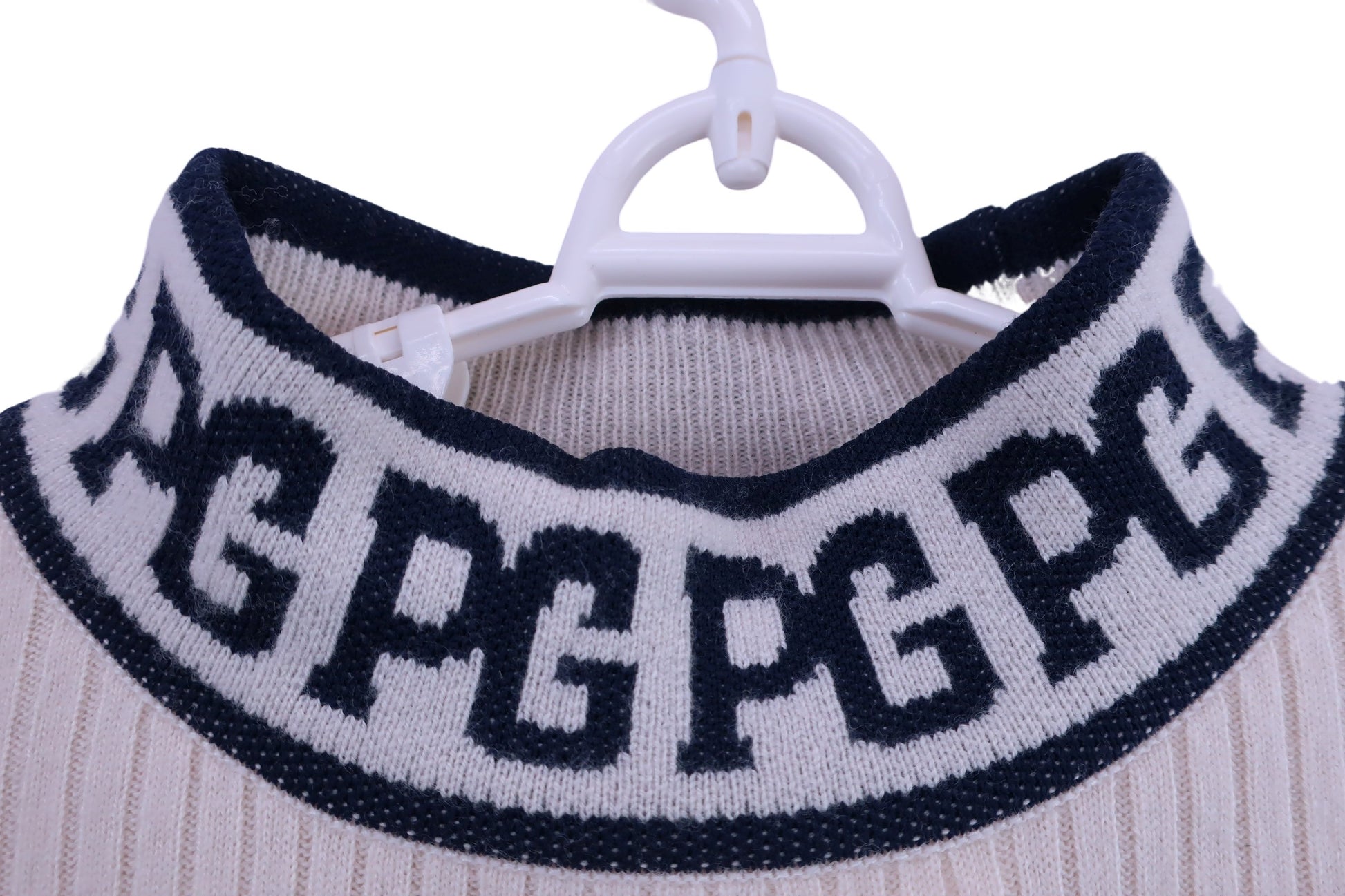 PEARLY GATES(パーリーゲイツ) ハイネックセーター クリーム色 レディース 1 055-3274102 A-3