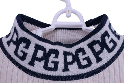 PEARLY GATES(パーリーゲイツ) ハイネックセーター クリーム色 レディース 1 055-3274102 A-3