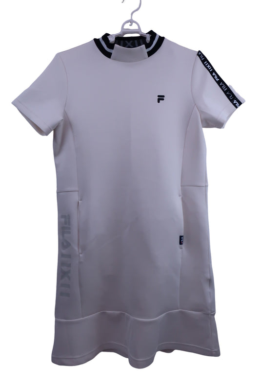 FILA GOLF(フィラゴルフ) ワンピース 白黒 レディース L A-1