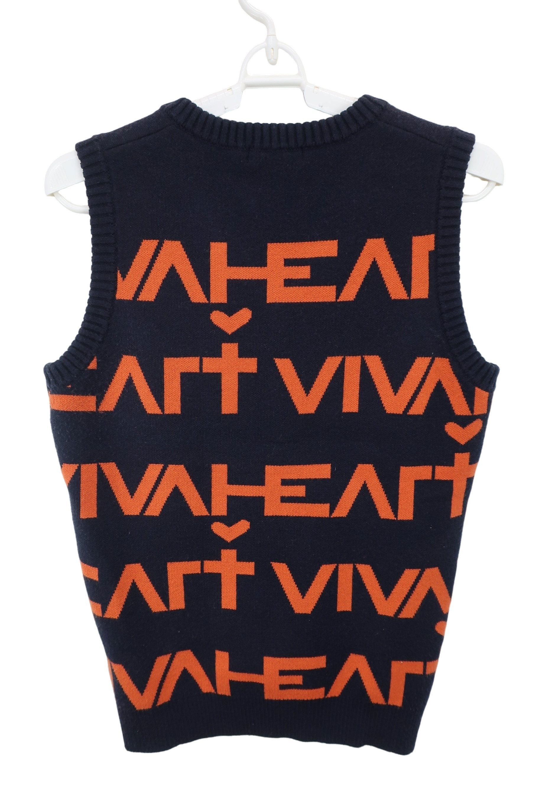 VIVA HEART(ビバハート) ニットベスト ネイビー レディース 40 A-3