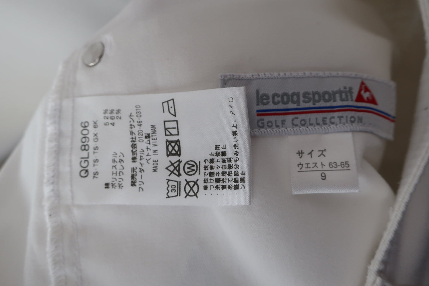 le coq sportif(ルコックスポルティフ) ショートパンツ 白 レディース 9 A-5