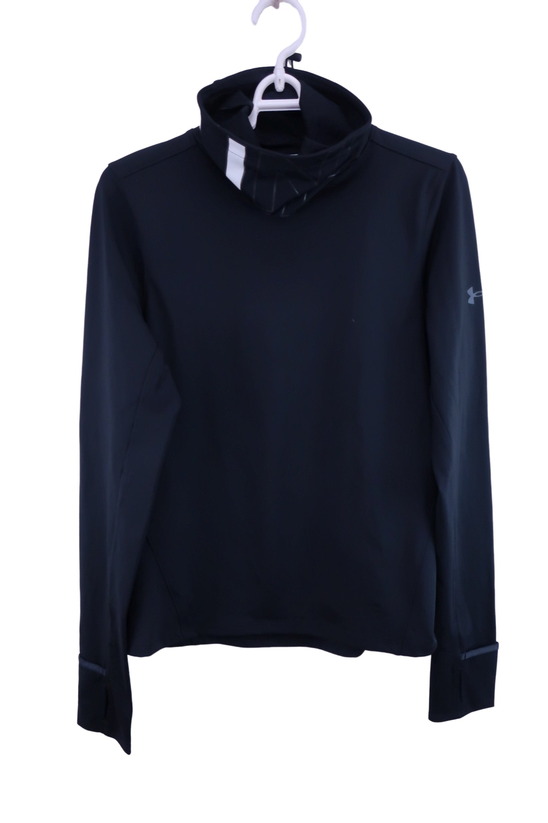 UNDER ARMOUR(アンダーアーマー) ハイネックシャツ 黒 レディース LG A-1