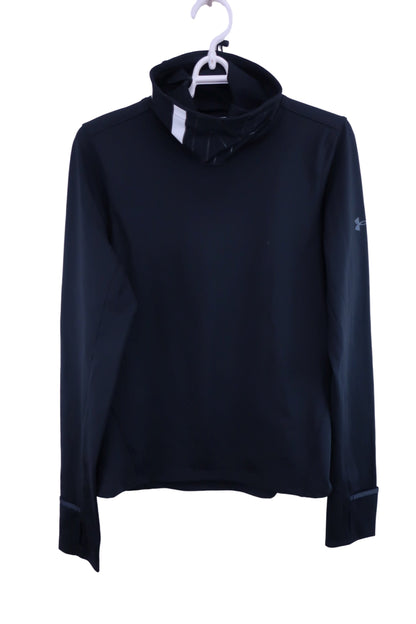 UNDER ARMOUR(アンダーアーマー) ハイネックシャツ 黒 レディース LG A-1