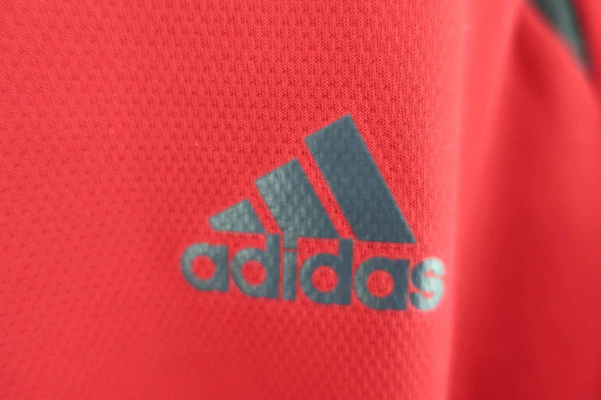 adidas(アディダス) 長袖シャツ 赤グレー レディース M B-2