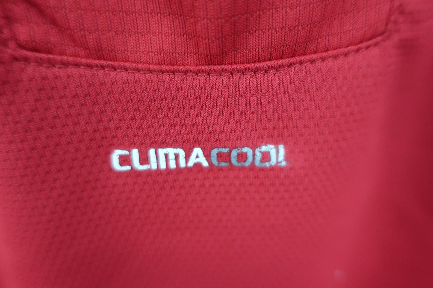 adidas(アディダス) 長袖シャツ 赤グレー レディース M B-5