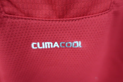 adidas(アディダス) 長袖シャツ 赤グレー レディース M B-5