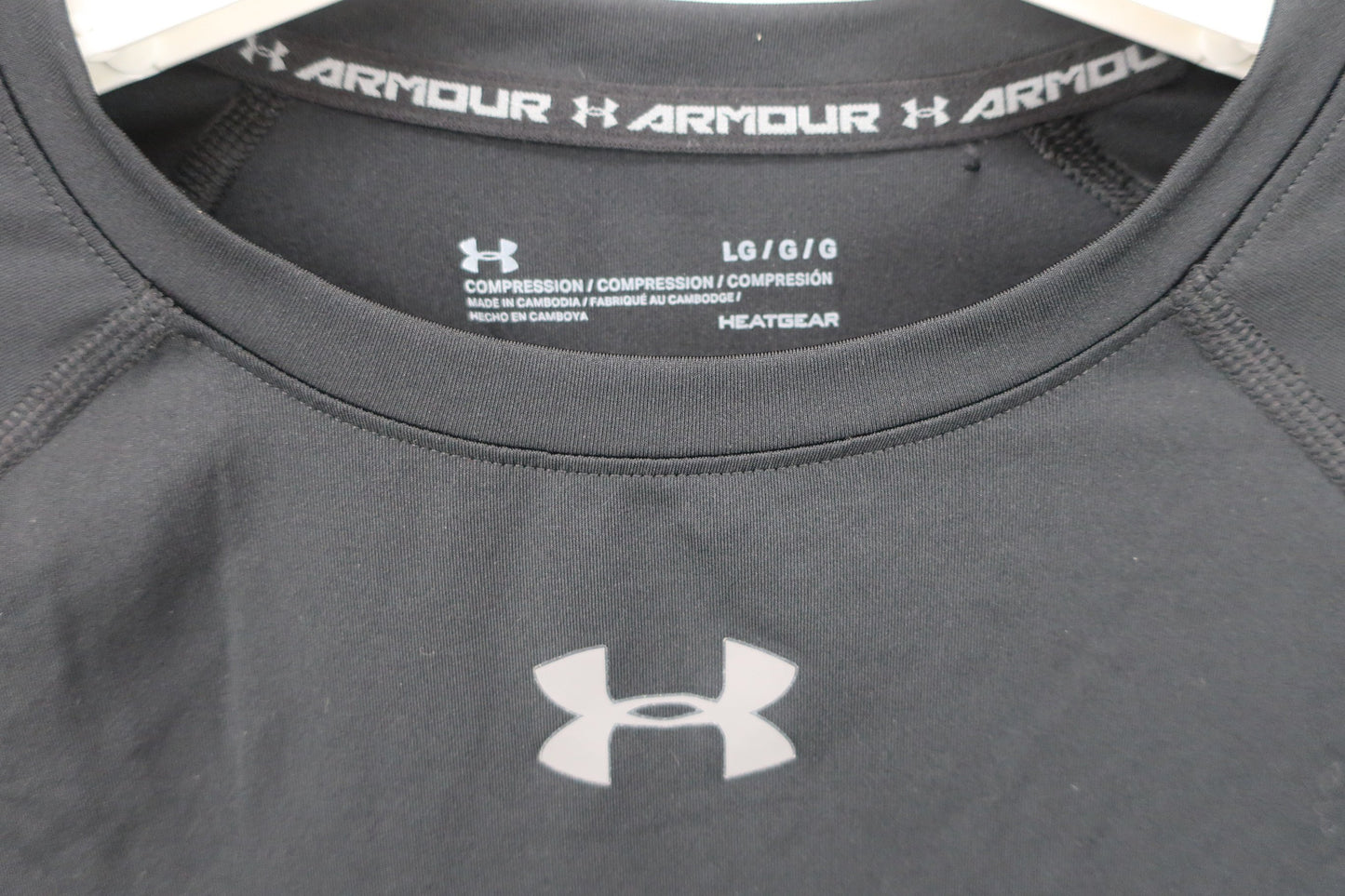 UNDER ARMOUR(アンダーアーマー) アンダーシャツ 黒 レディース LG A-2