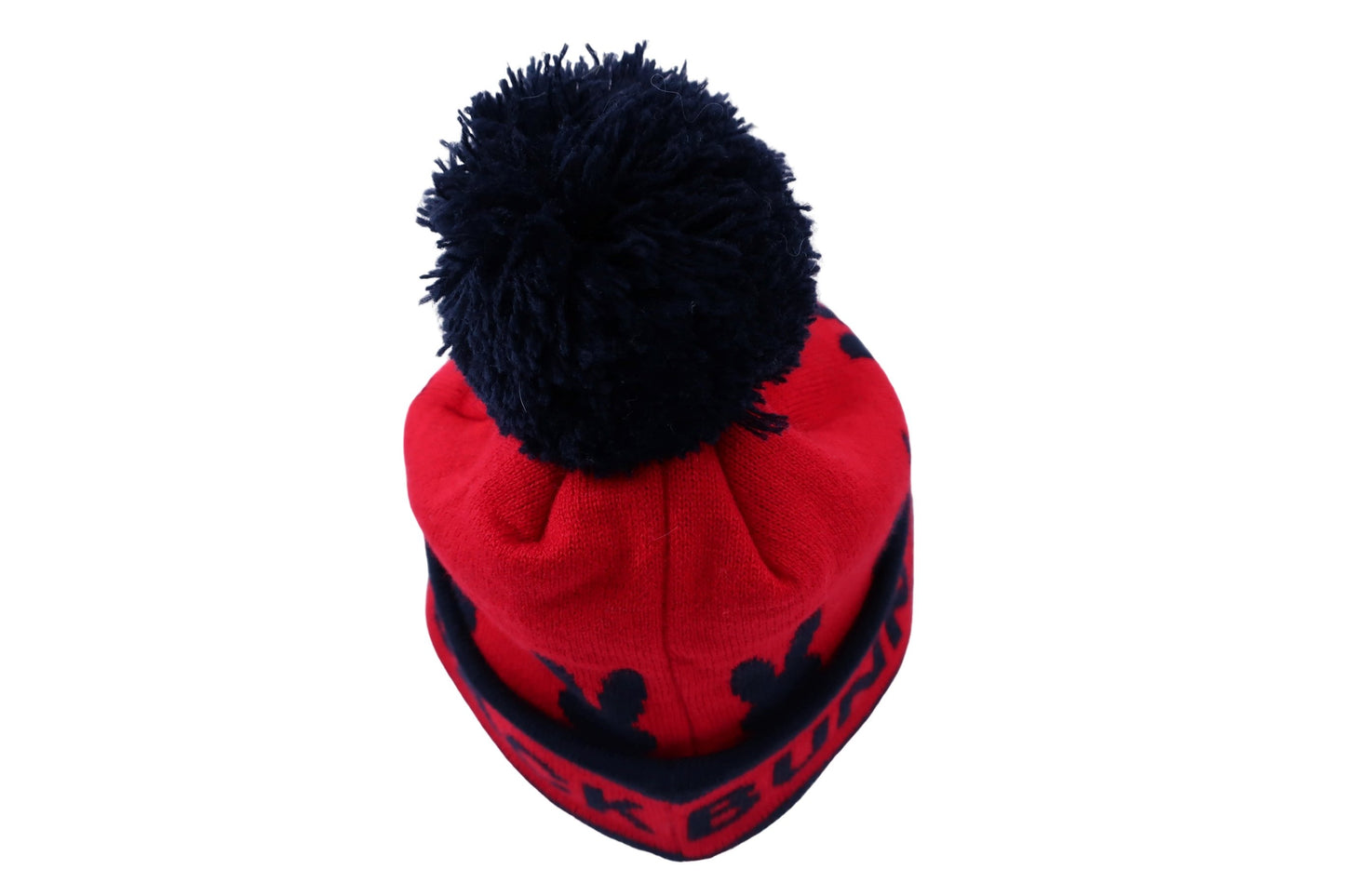 Jack Bunny(ジャックバニー) ニットキャップ 赤ネイビー レディース フリーサイズ A-3